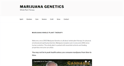 Desktop Screenshot of marijuanagenetics.com